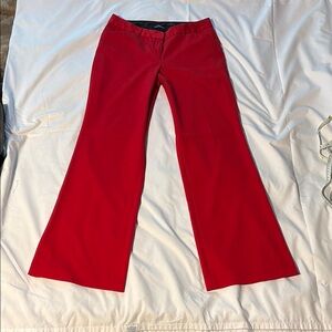 Express Red Editor Pants